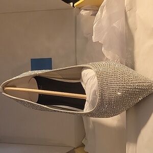 Sparkling Silver Women's Heels